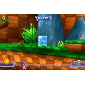 Sonic Rivals Полностью на русском ULES 00622 Видеоигра на диске PSP