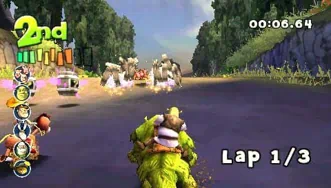 Shrek Smash and Crash Racing Шрек: Разбивай и круши гонки Английский язык ULES 00618 Видеоигра на диске PSP