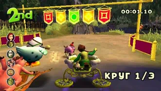 Shrek Smash and Crash Racing Шрек: Разбивай и круши гонки Английский язык ULES 00618 Видеоигра на диске PSP