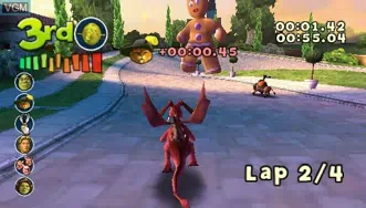 Shrek Smash and Crash Racing Шрек: Разбивай и круши гонки Английский язык ULES 00618 Видеоигра на диске PSP