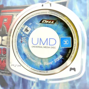 WWE Smack Down VS Raw 2008 Featuring ECW ENG Видеоигра на диске PSP. Товар уцененный