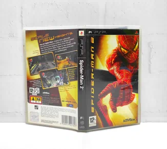 Spider-Man 2 Человек паук 2 Английский язык ULES 00022 Видеоигра на диске PSP. Товар уцененный