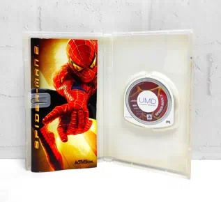 Spider-Man 2 Человек паук 2 Английский язык ULES 00022 Видеоигра на диске PSP. Товар уцененный