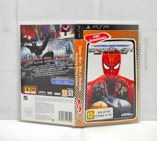 Spider-Man: Web of Shadows - Amazing Allies Edition Человек-паук: Паутина теней Издание Удивительных союзников Английский язык ULES 01174 Видеоигра на диске PSP. Товар уцененный