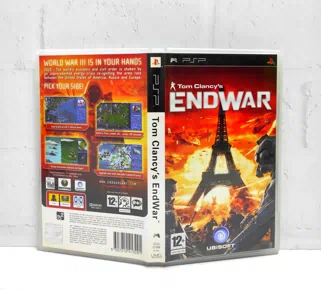 Tom Clancys EndWar Английский язык ULES 01068 Видеоигра на диске PSP. Товар уцененный