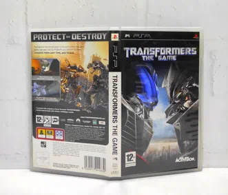 Transformers The Game Трансформеры: Игра Английский язык ULES 00823 Видеоигра на диске PSP. Товар уцененный