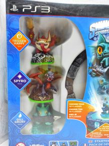 Skylanders Spyros Adventure Стартовый набор PS3 Полностью на русском Игровой портал, Фигурки: Spyro, Trigger Happy, Gill Grunt Видеоигра для PS3