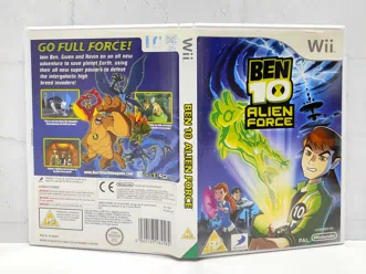 Ben 10 Alien Force Английский язык видео игра на диске Wii. Товар уцененный