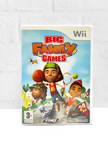 Big Family Games Английский язык видео игра на диске Wii. Товар уцененный