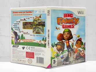 Big Family Games Английский язык видео игра на диске Wii. Товар уцененный