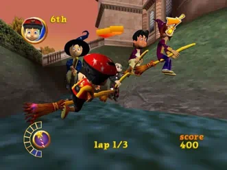Billy the Wizard Rocket Broomstick Racing Английский язык Видеоигра на диске Nintendo Wii