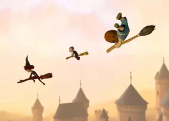 Billy the Wizard Rocket Broomstick Racing Английский язык Видеоигра на диске Nintendo Wii