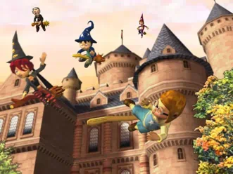 Billy the Wizard Rocket Broomstick Racing Английский язык Видеоигра на диске Nintendo Wii