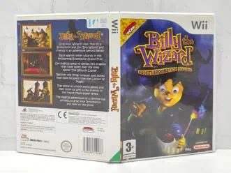 Billy the Wizard Rocket Broomstick Racing Английская версия Видеоигра на диске Nintendo Wii. Товар уцененный