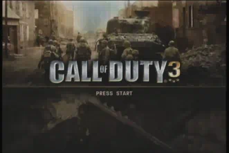 Call of Duty 3 Английский язык Видеоигра на диске Nintendo Wii