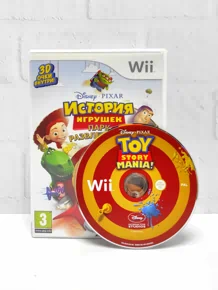 История Игрушек Парк Развлечений Toy Story Mania Полностью на русском Видеоигра на диске Nintendo Wii. Товар уцененный
