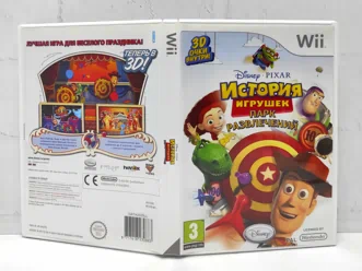 История Игрушек Парк Развлечений Toy Story Mania Полностью на русском Видеоигра на диске Nintendo Wii. Товар уцененный