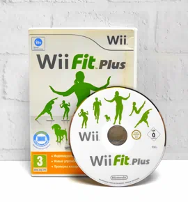 Fit Plus Английский язык Видеоигра на диске Nintendo Wii. Товар уцененный