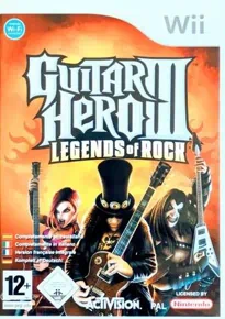 Guitar Hero 3 Legendsof Rock Английский язык Видеоигра на диске Nintendo Wii