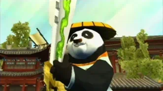 Kung Fu Panda Английский язык Видеоигра на диске Nintendo Wii