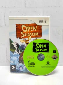 Open Season Английский язык видео игра на диске Wii. Товар уцененный