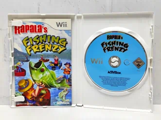 Rapala Fishing Frenzy Английский язык Видеоигра на диске Nintend Wii. Товар уцененный