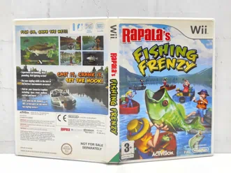 Rapala Fishing Frenzy Английский язык Видеоигра на диске Nintend Wii. Товар уцененный