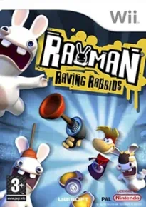 Rayman Raving Rabbids Английский язык Видеоигра на диске Nintendo Wii