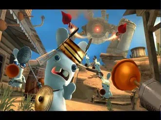 Rayman Raving Rabbids Английский язык Видеоигра на диске Nintendo Wii