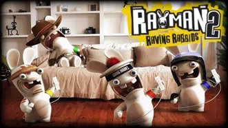 Rayman Raving Rabbids 2 Полностью на русском Видеоигра на диске Nintendo Wii
