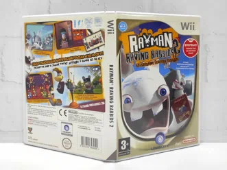 Rayman Raving Rabbids 2 Полностью на русском видео игра на диске Wii. Товар уцененный