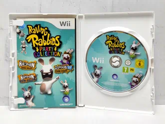 Rayman Raving Rabbids Party Collection Английский язык Видеоигра на диске Nintendo Wii. Товар уцененный