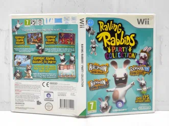 Rayman Raving Rabbids Party Collection Английский язык Видеоигра на диске Nintendo Wii. Товар уцененный