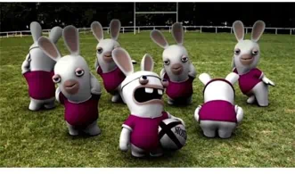Rayman Raving Rabbids Party Collection Английский язык Видеоигра на диске Nintendo Wii
