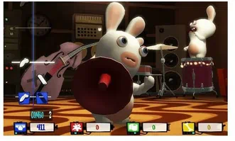 Rayman Raving Rabbids Party Collection Английский язык Видеоигра на диске Nintendo Wii
