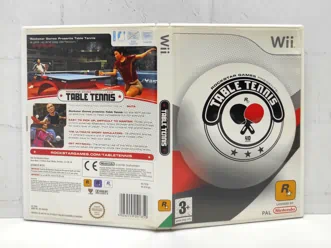 Table Tennis Английская версия Видеоигра на диске Nintendo Wii. Товар уцененный