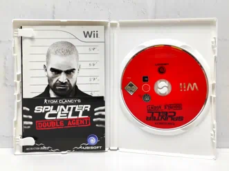 Tom Clancys Splinter Cell Double Agent Двойной агент Английская версия Видеоигра на диске Nintendo Wii. Товар уцененный