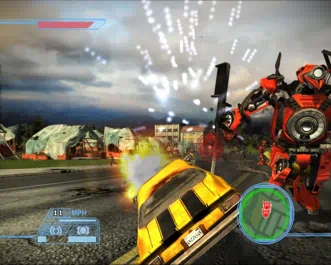 Transformers The Game Английский язык Видеоигра на диске Nintendo Wii