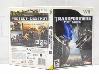 Transformers The Game Английский язык видео игра на диске Wii. Товар уцененный