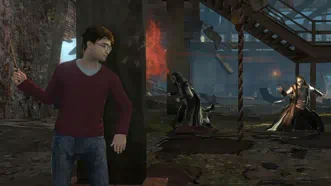 Harry Potter and the Deathly Hallows Part 1 Гарри Поттер и дары смерти Часть 1 Английский язык Видеоигра на диске Nintendo Wii