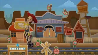 Toy Story Mania История Игрушек Парк Развлечений Полностью на русском Видеоигра на диске Nintendo Wii