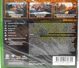 Far Cry 6 Английский язык Видеоигра на диске Xbox One / Series