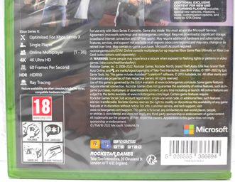 Grand Theft Auto V Русские субтитры Видеоигра на диске Xbox Series X