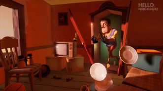 Hello Neighbor Привет Сосед Русские субтитры Видеоигра на диске Xbox One / Series