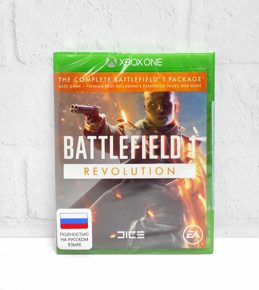 Battlefield 1 Революция Полностью на русском Видеоигра на диске Xbox One / Series