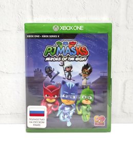 PJ Masks Heroes of the Night Герои в Масках Герои Ночи Полностью на русском Видеоигра на диске Xbox One / Series