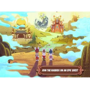 Rabbids Party of Legends Русские субтитры Видеоигра на диске Xbox One / Series