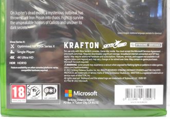 The Callisto Protocol Русские субтитры Видеоигра на диске Xbox Series X